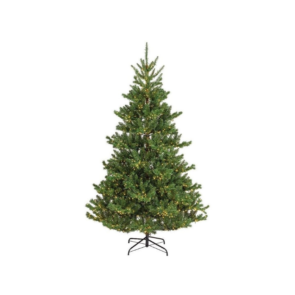 Albero di Natale Artificiale Alba LED H.240cm Colore Verde per Interno Indoor | Kaemingk Albero di Natale Artificiale Alba LED H.240cm Colore Verde per Interno Indoor | Kaemingk